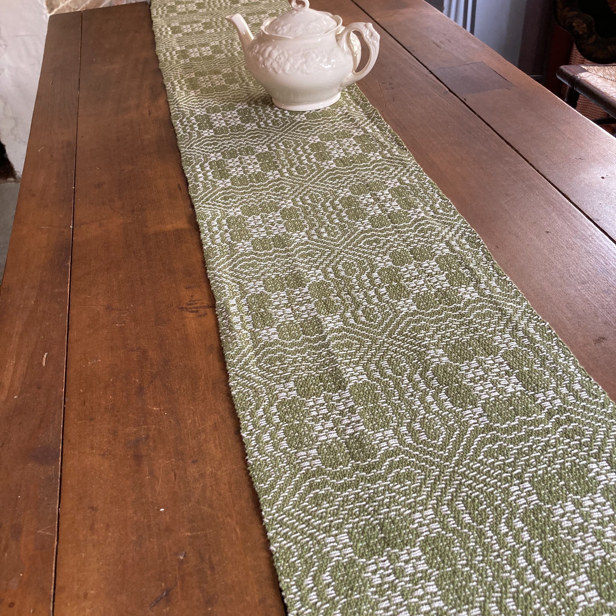 Handwoven Cotton Table Runner
