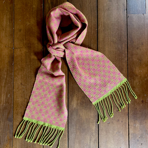 Handwoven Tencel and Cotton Scarf