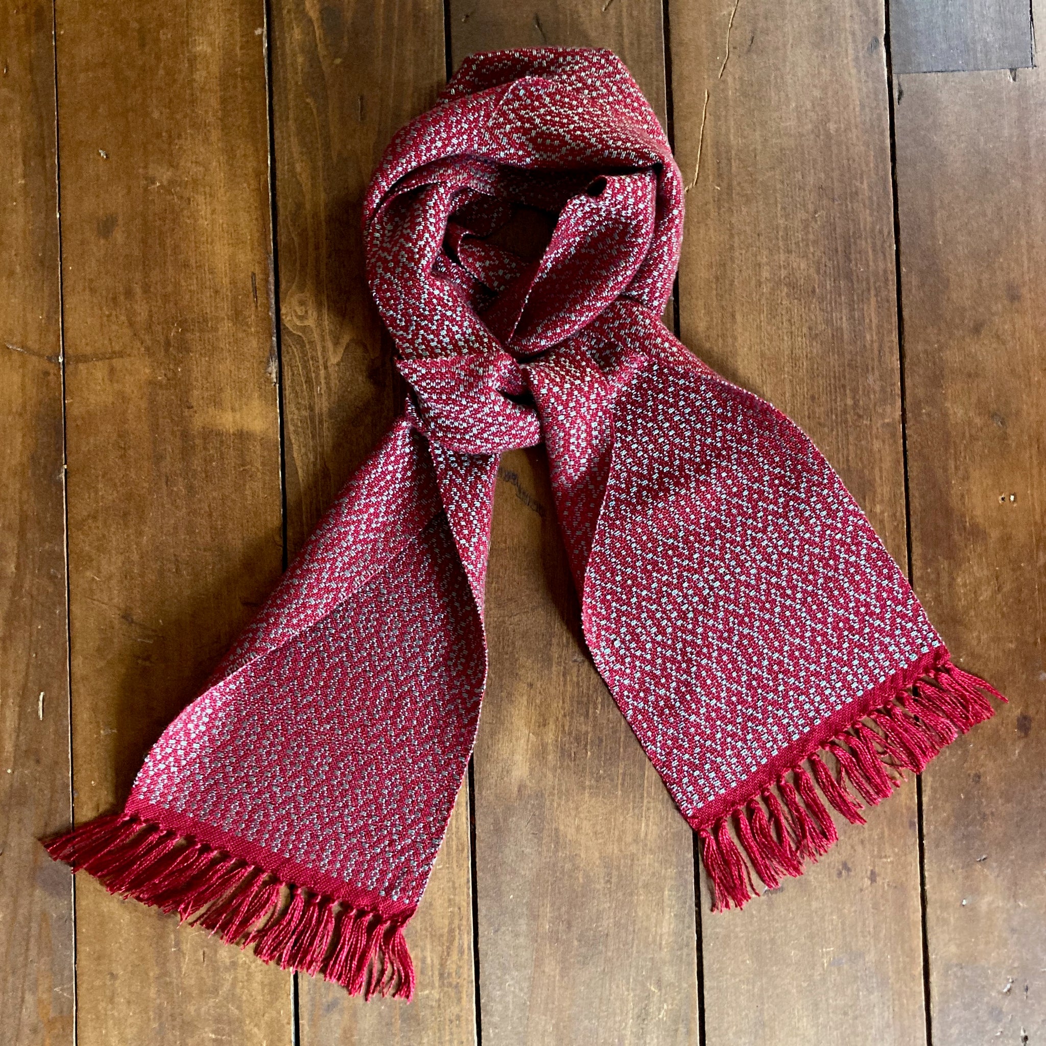 Handwoven Tencel Scarf