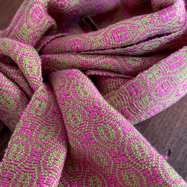 Handwoven Tencel and Cotton Scarf