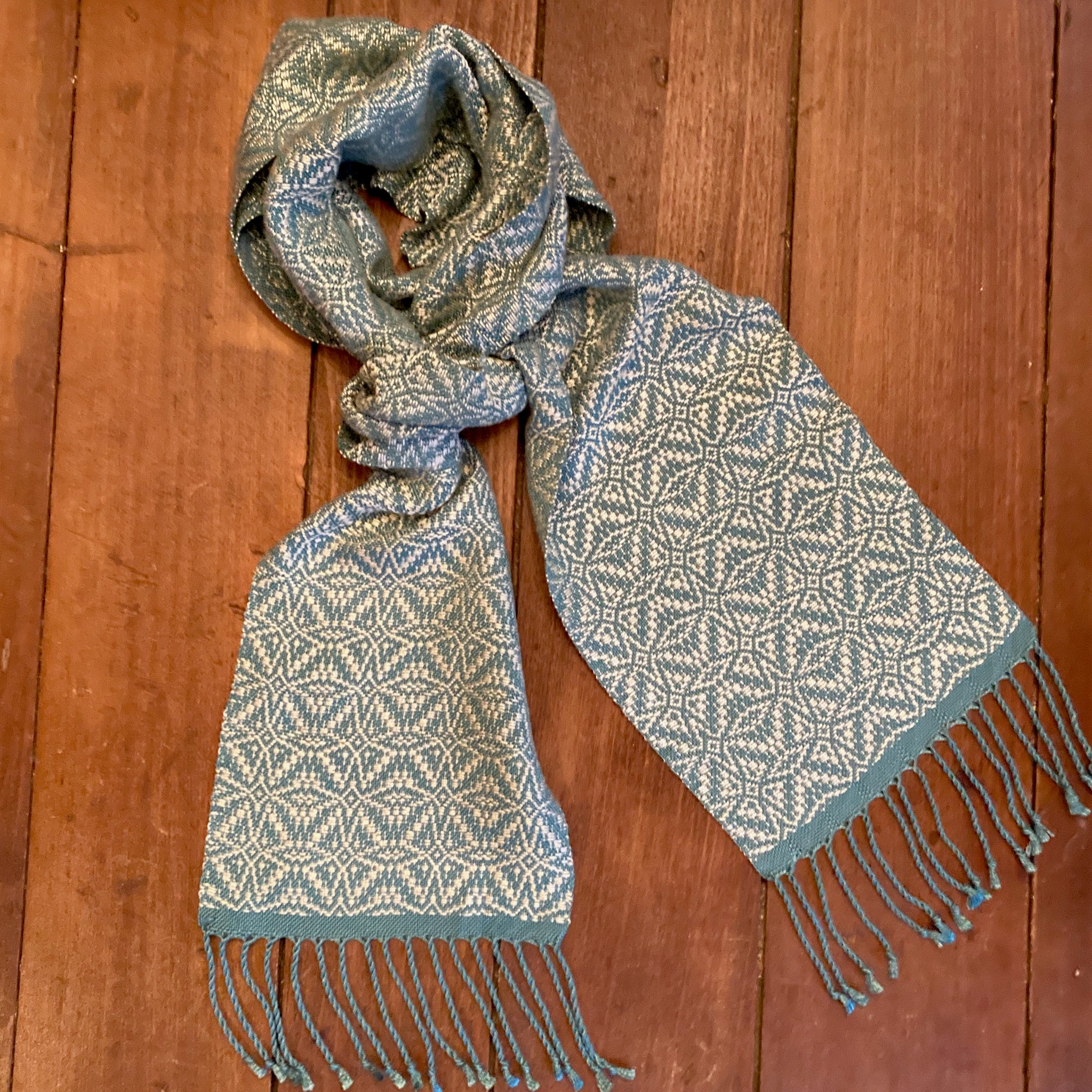 Handwoven Tencel Scarf