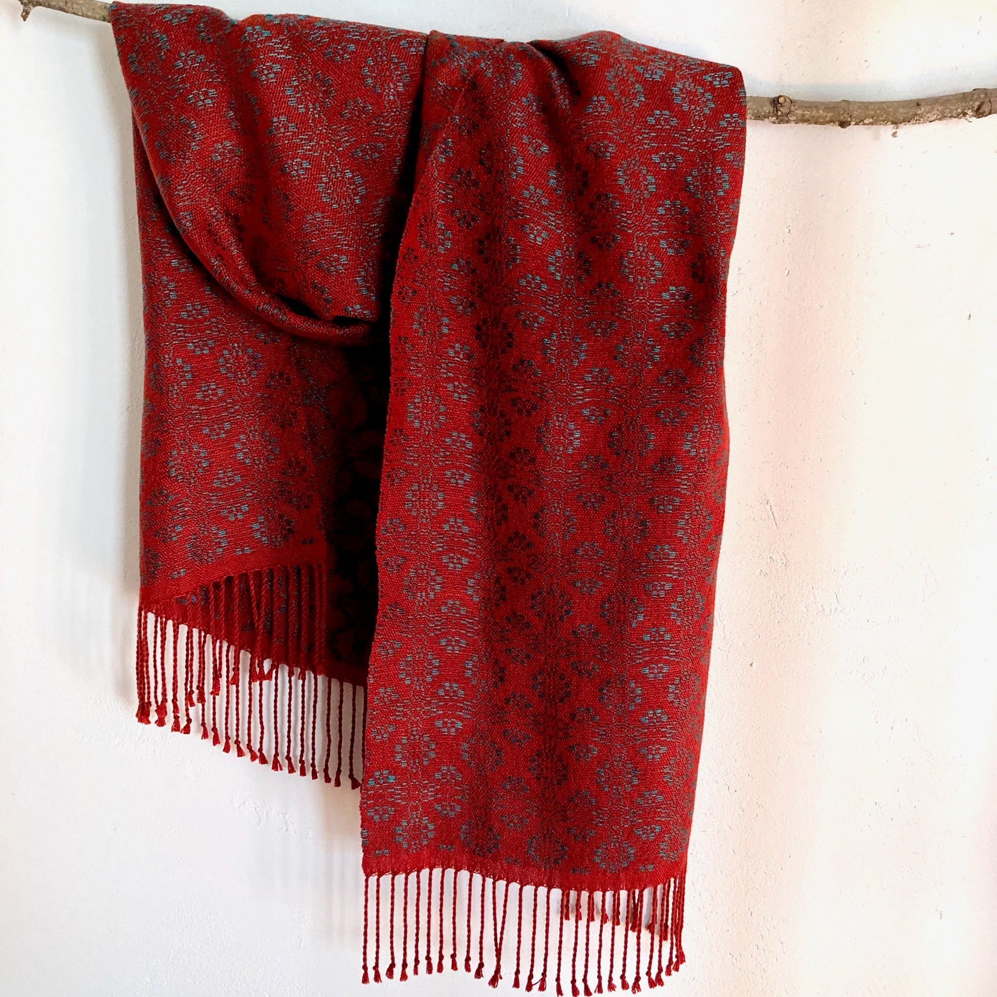 Handwoven Tencel Shawl