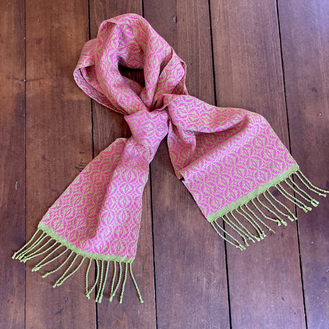 Handwoven Tencel and Cotton Scarf