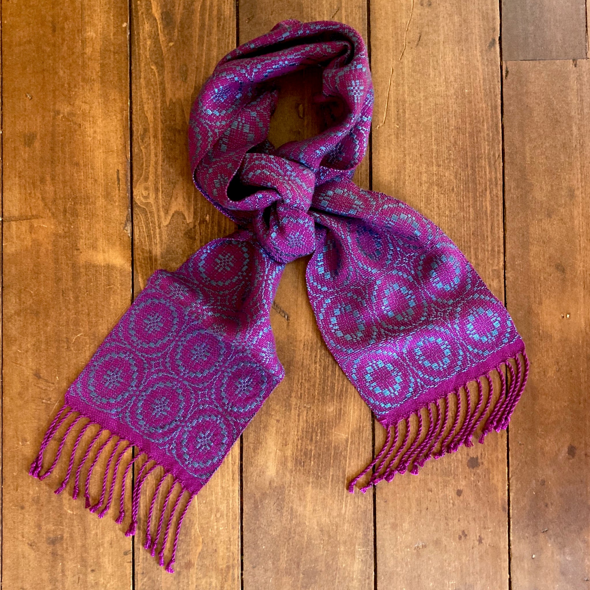 Handwoven Tencel Scarf