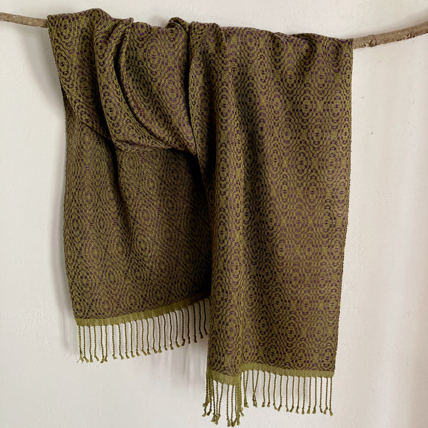 Handwoven Tencel Shawl
