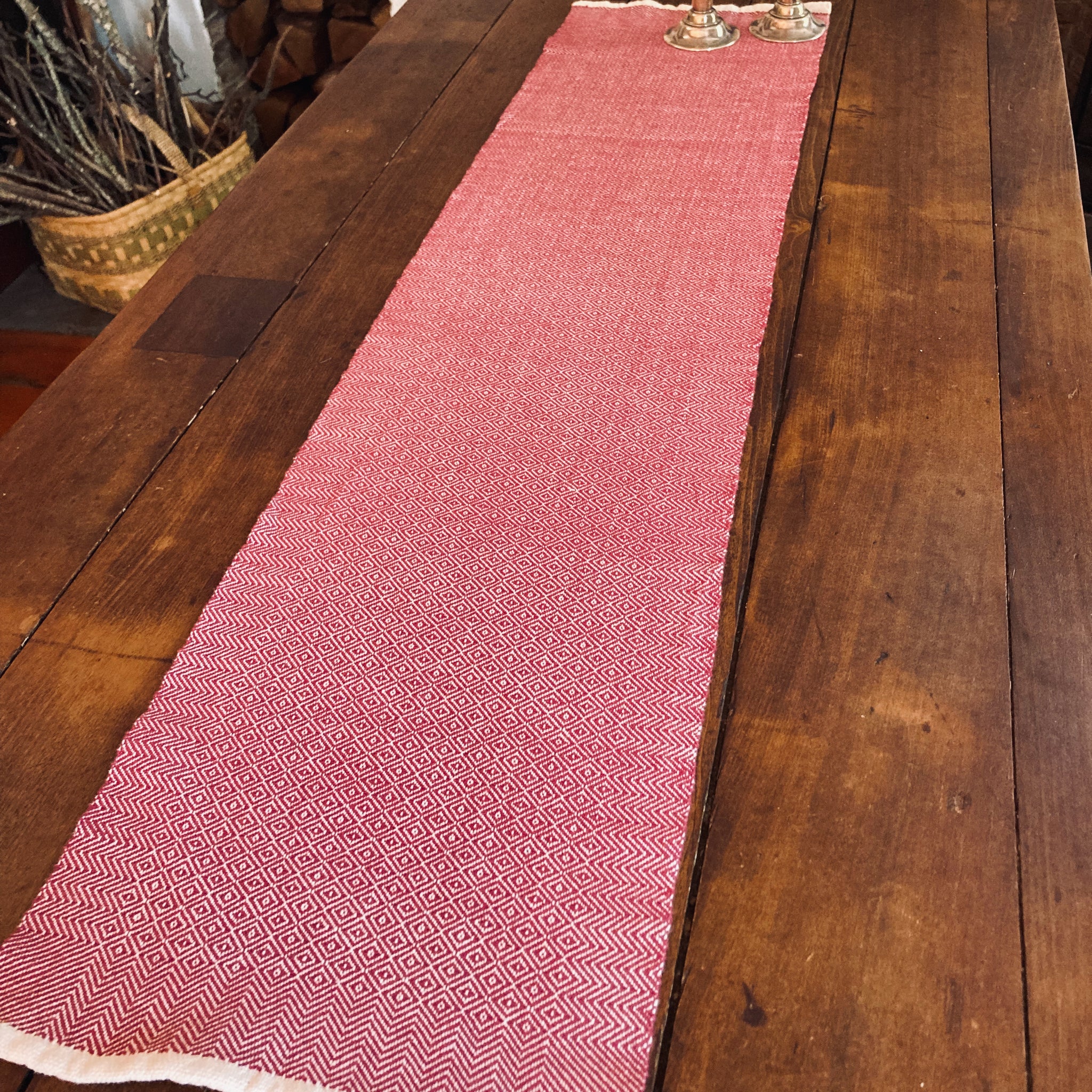 Handwoven Cotton Table Runner
